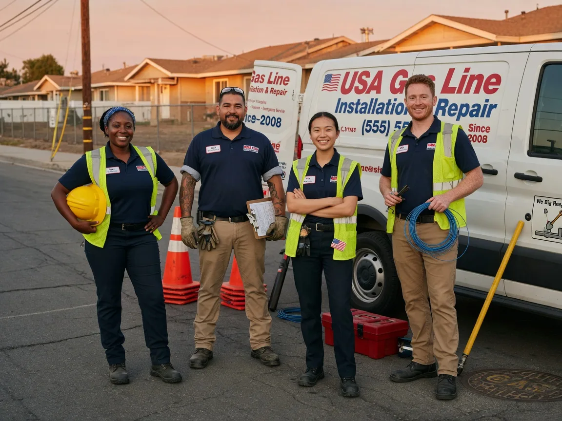 Gas Line Installation company in Burlington, PA
